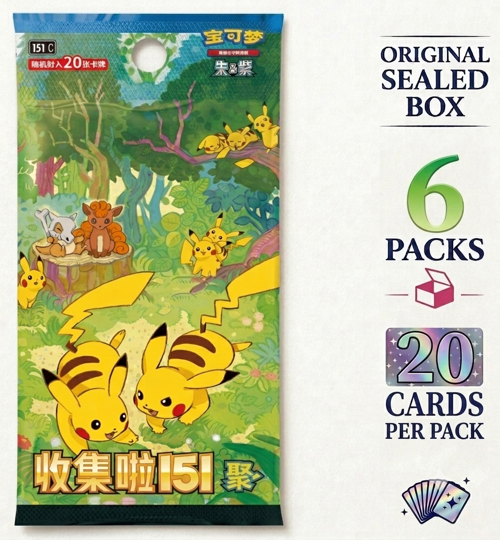 Pokémon Collect 151: Gathering Booster Box