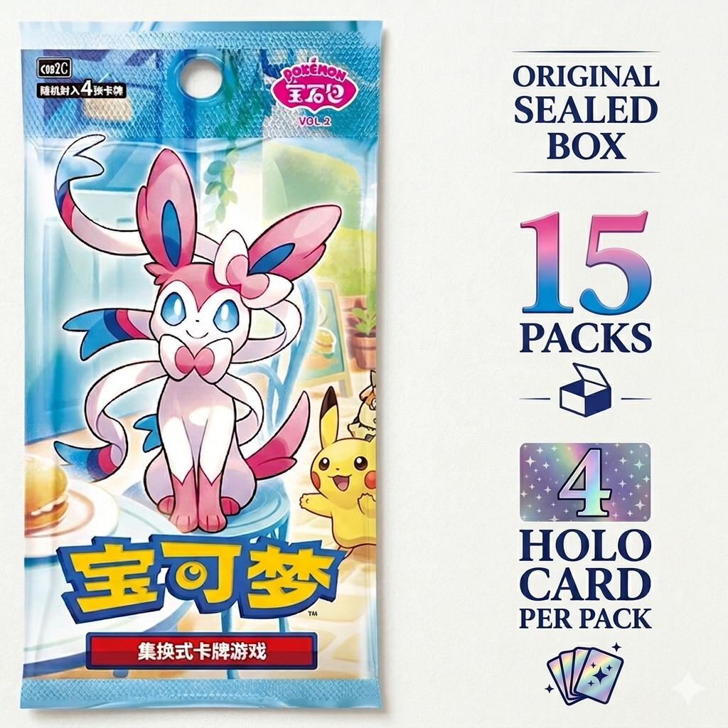 Pokémon Gem Pack Vol. 2 Eevee Edition Booster Box